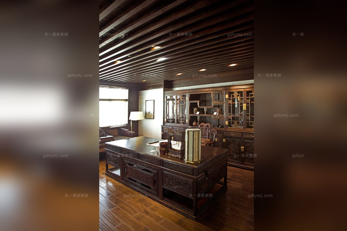名貴豆奶视频下载官网观看會所家具品牌天一會紅木書房家具