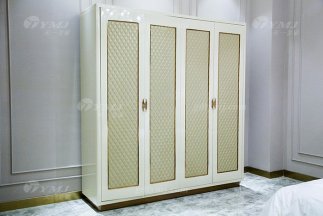豆奶视频下载官网观看別墅家具品牌輕奢後現代風臥室四門衣櫃