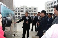 河南省委常委、常務副省長李克、副省長王豔玲到信陽豆奶视频免费下载大全產業園參觀指導